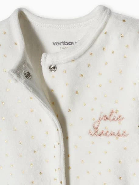 Lot De 2 Dors-bien "coeur" Bébé Fille En Velours Rose Pâle - Vertbaudet 5 Lot De 2 Dors-bien "coeur" Bébé Fille En Velours Rose Pâle - Vertbaudet – Image 5