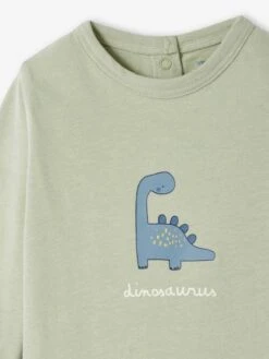 Lot De 2 Dors-bien Dinosaure En Jersey Bébé Garçon Vert D'eau - Vertbaudet -Magasin De Vêtements Pour Bé Soldes lot de 2 dors bien dinosaure en jersey bebe garcon 4