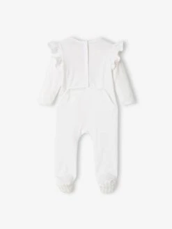 Lot De 2 Dors-bien Flower En Jersey Bébé Fille Pêche - Vertbaudet -Magasin De Vêtements Pour Bé Soldes lot de 2 dors bien flower en jersey bebe fille 3