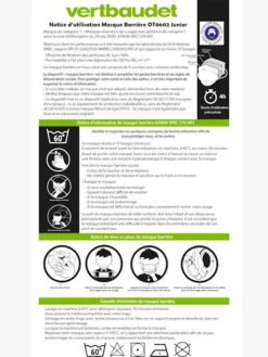 Lot De 2 Masques Lavables Imprimés Catégorie 1 Garçon Ivoire Imprimé - Vertbaudet 8 Lot De 2 Masques Lavables Imprimés Catégorie 1 Garçon Ivoire Imprimé - Vertbaudet -Magasin De Vêtements Pour Bé Soldes lot de 2 masques lavables imprimes categorie 1 garcon 2