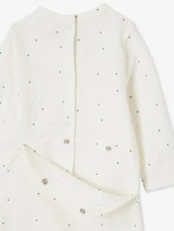 Lot De 2 Pyjamas Bébé Ouverture Naissance En Cotob Bio "lovely Nature" Lot Vert D'eau - Vertbaudet -Magasin De Vêtements Pour Bé Soldes lot de 2 pyjamas bebe ouverture naissance en cotob bio lovely nature 5