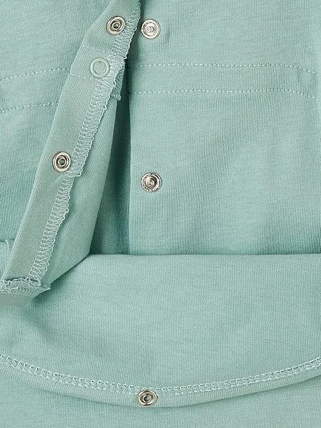 Lot De 2 Pyjamas Combishort Bébé Garçon Ouverture Dos Lot Vert Céladon - Vertbaudet 5 Lot De 2 Pyjamas Combishort Bébé Garçon Ouverture Dos Lot Vert Céladon - Vertbaudet – Image 5