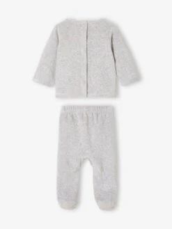 Lot De 2 Pyjamas En Velours Bébé Garçon Motifs Planètes Phosphorescents Lot Encre - Vertbaudet -Magasin De Vêtements Pour Bé Soldes lot de 2 pyjamas en velours bebe garcon motifs planetes phosphorescents 3