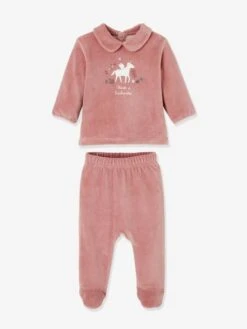 Magasin De Vêtements Pour Bé Soldes -Magasin De Vêtements Pour Bé Soldes lot de 2 pyjamas en velours bebe licorne 2 pieces 1