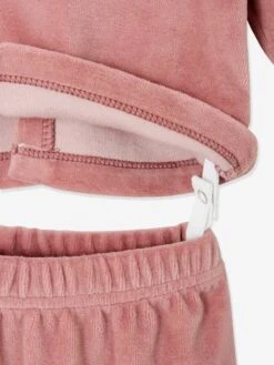 Lot De 2 Pyjamas En Velours Bébé Licorne 2 Pièces Lot Ivoire - Vertbaudet -Magasin De Vêtements Pour Bé Soldes lot de 2 pyjamas en velours bebe licorne 2 pieces 5