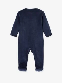 Lot De 2 Pyjamas "Frissons D'hiver" Bébé En Velours Lot Encre - Vertbaudet -Magasin De Vêtements Pour Bé Soldes lot de 2 pyjamas frissons dhiver bebe en velours 3