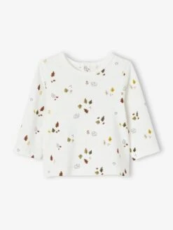 Lot De 2 T-shirts Bébé Manches Longues Noisette - Vertbaudet -Magasin De Vêtements Pour Bé Soldes lot de 2 t shirts bebe manches longues 10