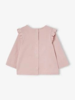 Lot De 2 T-shirts Romantiques Bébé Manches Longues Rose Pale - Vertbaudet 11 Lot De 2 T-shirts Romantiques Bébé Manches Longues Rose Pale - Vertbaudet -Magasin De Vêtements Pour Bé Soldes lot de 2 t shirts romantiques bebe manches longues 5