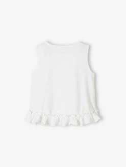 Lot De 2 Tee-shirts Bébé à Volants Bleu Ciel - Vertbaudet -Magasin De Vêtements Pour Bé Soldes lot de 2 tee shirts bebe a volants 5