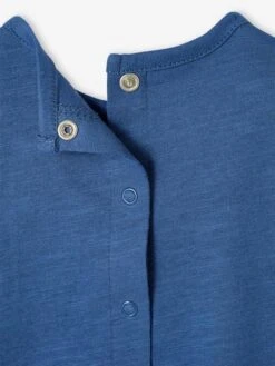Lot De 2 Tee-shirts "soleil" Bébé Manches Courtes Bleu Roi - Vertbaudet -Magasin De Vêtements Pour Bé Soldes lot de 2 tee shirts soleil bebe manches courtes 4