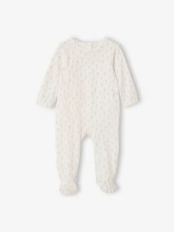 Lot De 3 Pyjamas En Coton Bébé Ouverture Dos Lot Ivoire - Vertbaudet -Magasin De Vêtements Pour Bé Soldes lot de 3 pyjamas en coton bebe ouverture dos 3