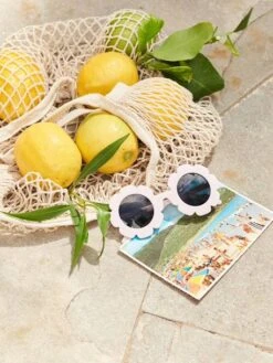 Lunettes De Soleil Forme Fleurs Fille Rose - Vertbaudet -Magasin De Vêtements Pour Bé Soldes lunettes de soleil forme fleurs fille 4