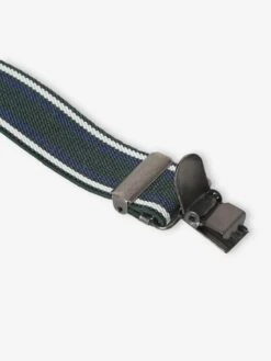 Noeud Papillon En Velours Et Bretelles Garçon Vert Anglais - Vertbaudet -Magasin De Vêtements Pour Bé Soldes noeud papillon en velours et bretelles garcon 3