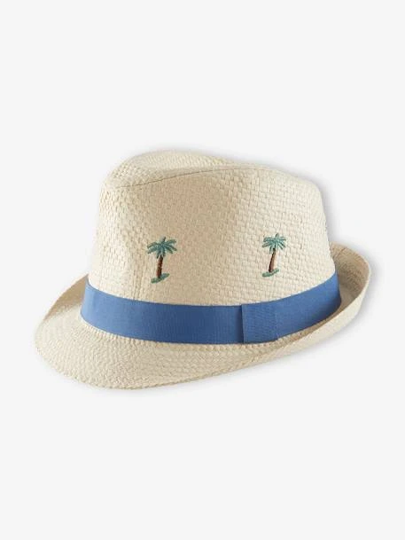Panama Aspect Paille Palmiers Garçon Naturel - Vertbaudet 1 Panama Aspect Paille Palmiers Garçon Naturel - Vertbaudet