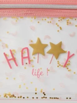 Pochette Zippée à Paillettes Fille Rose - Vertbaudet -Magasin De Vêtements Pour Bé Soldes pochette zippee a paillettes fille 2