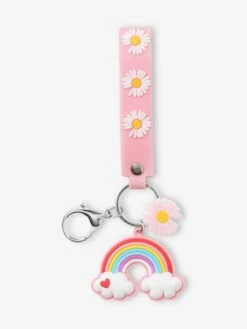 Porte-clés Marguerite Fille Rose - Vertbaudet