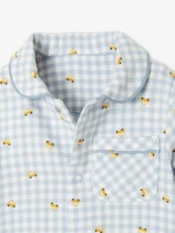 Pyjama Bébé En Flanelle De Coton Ouverture Naissance Carreaux Ivoire - Vertbaudet -Magasin De Vêtements Pour Bé Soldes pyjama bebe en flanelle de coton ouverture naissance 3