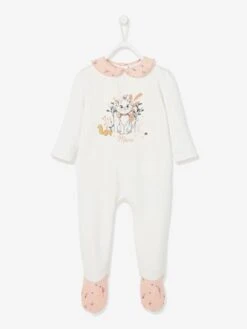 Pyjama Bébé Fille Disney® Les Aristochats Blanc - 11-0601 Tcx / Rose 13- - Disney