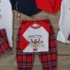 Pyjama Bébé Spécial Noël Capsule Famille écru - Vertbaudet