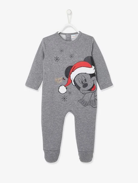 Pyjama Noël Bébé Garçon Disney® Mickey Gris Chiné - Mickey 1 Pyjama Noël Bébé Garçon Disney® Mickey Gris Chiné - Mickey
