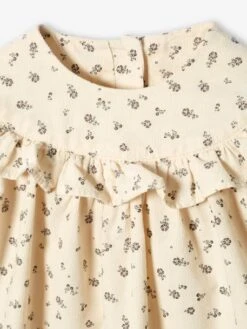 Robe à Volant Bébé En Velours Et Son Bandeau Assorti Marine Imprimé - Vertbaudet -Magasin De Vêtements Pour Bé Soldes robe a volant bebe en velours et son bandeau assorti 2