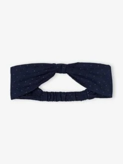 Robe à Volant Bébé En Velours Et Son Bandeau Assorti Marine Imprimé - Vertbaudet -Magasin De Vêtements Pour Bé Soldes robe a volant bebe en velours et son bandeau assorti 5