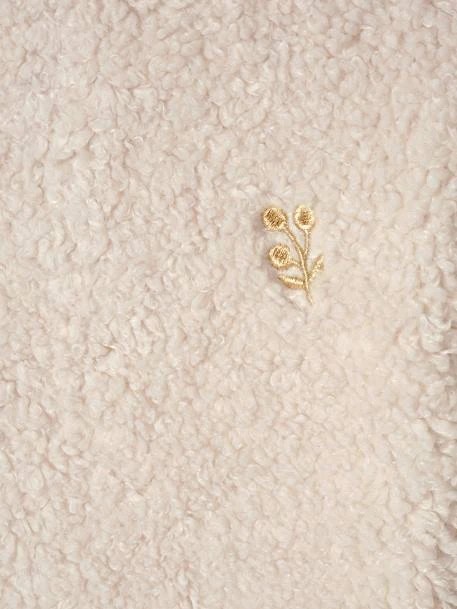 Robe Aspect Fourrure Bébé écru - Vertbaudet 3 Robe Aspect Fourrure Bébé écru - Vertbaudet – Image 3