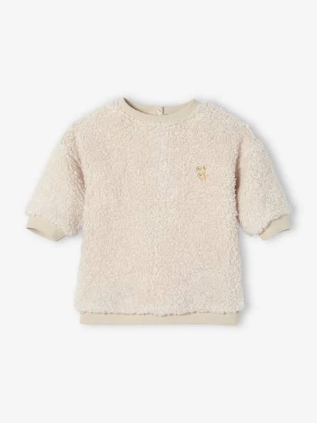 Robe Aspect Fourrure Bébé écru - Vertbaudet 1 Robe Aspect Fourrure Bébé écru - Vertbaudet