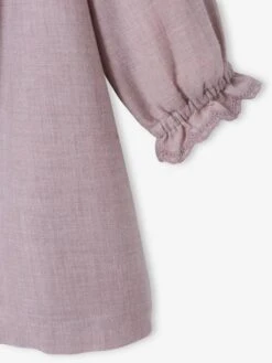 Robe Bébé à Volants En Twill Chiné Violet - Vertbaudet 8 Robe Bébé à Volants En Twill Chiné Violet - Vertbaudet -Magasin De Vêtements Pour Bé Soldes robe bebe a volants en twill chine 3