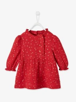Robe En Gaze De Coton Bébé Ouverture Décalée Marine - Vertbaudet 9 Robe En Gaze De Coton Bébé Ouverture Décalée Marine - Vertbaudet -Magasin De Vêtements Pour Bé Soldes robe en gaze de coton bebe ouverture decalee 3