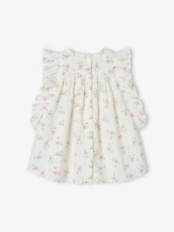 Robe Fleurie Bébé à Volants Ivoire Imprimé - Vertbaudet 6 Robe Fleurie Bébé à Volants Ivoire Imprimé - Vertbaudet -Magasin De Vêtements Pour Bé Soldes robe fleurie bebe a volants 2