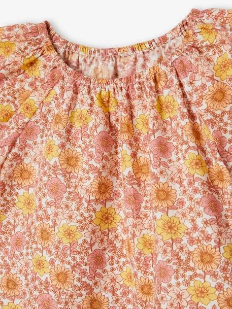 Robe Fleurie Bébé Manches Papillon écru - Vertbaudet 3 Robe Fleurie Bébé Manches Papillon écru - Vertbaudet – Image 3