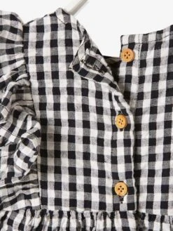 Robe Sans Manches Bébé Seersucker Carreaux Encre - Vertbaudet 10 Robe Sans Manches Bébé Seersucker Carreaux Encre - Vertbaudet -Magasin De Vêtements Pour Bé Soldes robe sans manches bebe seersucker 4