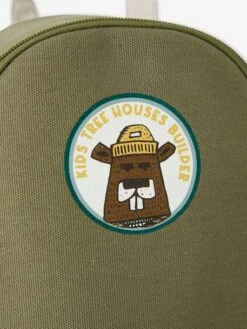 Sac à Dos Cabane Garçon Vert - Vertbaudet -Magasin De Vêtements Pour Bé Soldes sac a dos cabane garcon 2