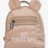 Sac à Dos CHILDHOME My First Bag Rose Poudré Matelassé - Childhome