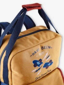 Sac à Dos Colorblock Motif Skate Garçon Curcuma - Vertbaudet -Magasin De Vêtements Pour Bé Soldes sac a dos colorblock motif skate garcon 3