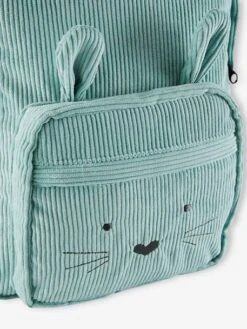 Sac à Dos Lapin Sauge Clair - Vertbaudet -Magasin De Vêtements Pour Bé Soldes sac a dos lapin 2