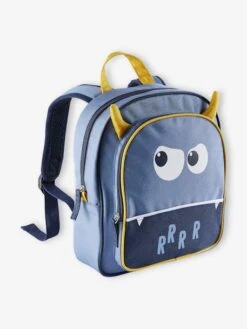 Sac à Dos Maternelle "Monstre" Garçon Détails Ludiques Bleu - Vertbaudet