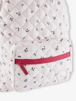 Sac à Dos Motifs Cerises Fille Rose Imprimé - Vertbaudet -Magasin De Vêtements Pour Bé Soldes sac a dos motifs cerises fille 4