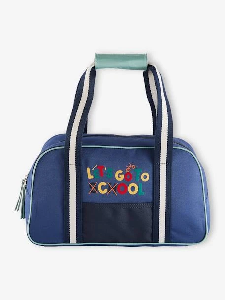 Sac De Sport Garçon "school" Marine - Vertbaudet 2 Sac De Sport Garçon "school" Marine - Vertbaudet – Image 2