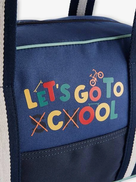 Sac De Sport Garçon "school" Marine - Vertbaudet 3 Sac De Sport Garçon "school" Marine - Vertbaudet – Image 3