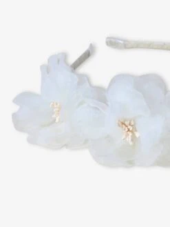 Serre-tête Avec Fleurs Blanches Appliquées Blanc - Vertbaudet 11 Serre-tête Avec Fleurs Blanches Appliquées Blanc - Vertbaudet -Magasin De Vêtements Pour Bé Soldes serre tete avec fleurs blanches appliquees 5
