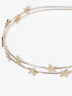 Serre-tête En Métal Fille Motif étoiles Beige Doré - Vertbaudet -Magasin De Vêtements Pour Bé Soldes serre tete en metal fille motif etoiles 2