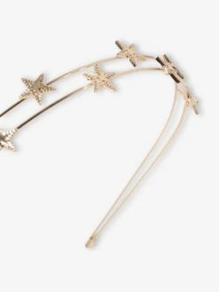 Serre-tête En Métal Fille Motif étoiles Beige Doré - Vertbaudet -Magasin De Vêtements Pour Bé Soldes serre tete en metal fille motif etoiles 3