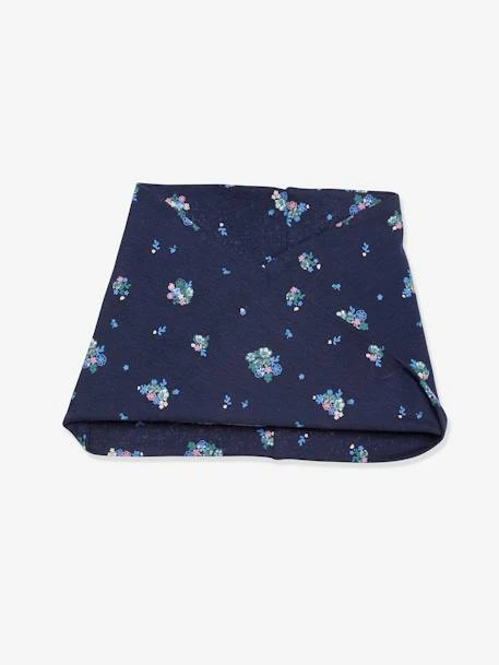 Snood Fille Croisé Imprimé Marine Imprimé - Vertbaudet 1 Snood Fille Croisé Imprimé Marine Imprimé - Vertbaudet