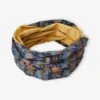 Snood Réversible Garçon Imprimé Jungle/uni Curcuma - Vertbaudet