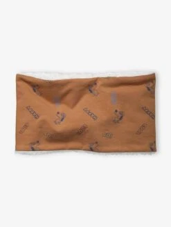 Snood Réversible Garçon Imprimé Ours/chiné Camel - Vertbaudet