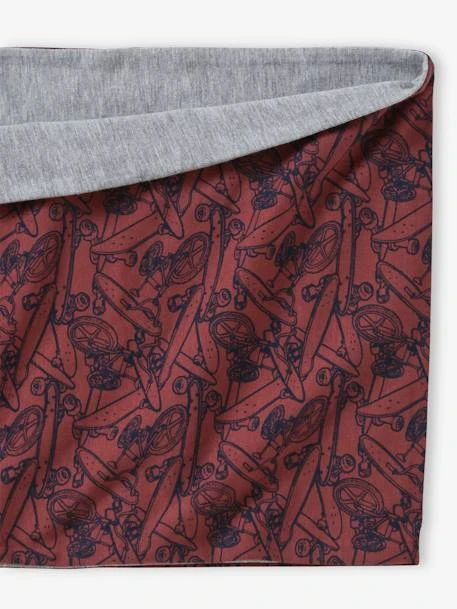 Snood Réversible Garçon Imprimé/chiné Terracotta - Vertbaudet 3 Snood Réversible Garçon Imprimé/chiné Terracotta - Vertbaudet – Image 3