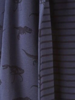 Snood Réversible Garçon Rayé/dinosaures Bleu Imprimé - Vertbaudet -Magasin De Vêtements Pour Bé Soldes snood reversible garcon rayedinosaures 2