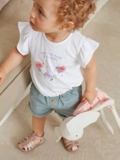 T-shirt Avec Fleurs En Relief Bébé Rose Grisé - Vertbaudet 11 T-shirt Avec Fleurs En Relief Bébé Rose Grisé - Vertbaudet -Magasin De Vêtements Pour Bé Soldes t shirt avec fleurs en relief bebe 5